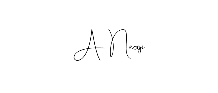 Here are the top 10 professional signature styles for the name A Neogi. These are the best autograph styles you can use for your name. A Neogi signature style 4 images and pictures png