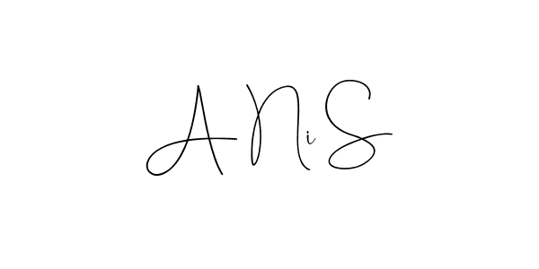 A Ni S stylish signature style. Best Handwritten Sign (Andilay-7BmLP) for my name. Handwritten Signature Collection Ideas for my name A Ni S. A Ni S signature style 4 images and pictures png