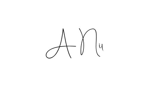 Make a beautiful signature design for name A Nil. Use this online signature maker to create a handwritten signature for free. A Nil signature style 4 images and pictures png