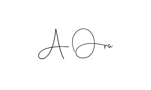 This is the best signature style for the A Ora name. Also you like these signature font (Andilay-7BmLP). Mix name signature. A Ora signature style 4 images and pictures png