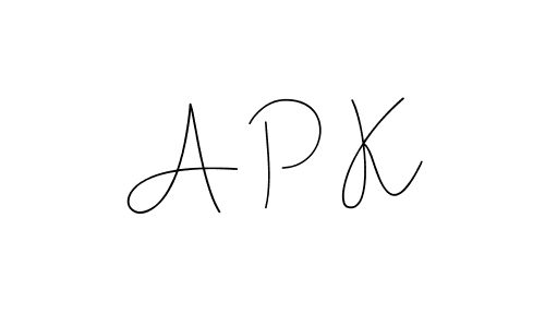 A P K stylish signature style. Best Handwritten Sign (Andilay-7BmLP) for my name. Handwritten Signature Collection Ideas for my name A P K. A P K signature style 4 images and pictures png
