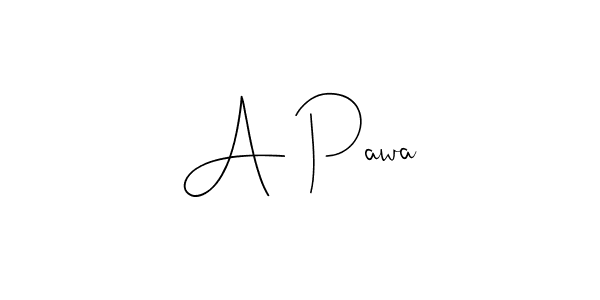 A Pawa stylish signature style. Best Handwritten Sign (Andilay-7BmLP) for my name. Handwritten Signature Collection Ideas for my name A Pawa. A Pawa signature style 4 images and pictures png