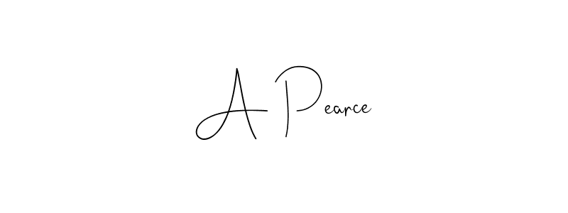 It looks lik you need a new signature style for name A Pearce. Design unique handwritten (Andilay-7BmLP) signature with our free signature maker in just a few clicks. A Pearce signature style 4 images and pictures png