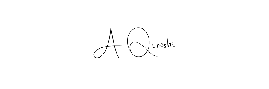 Also we have A Qureshi name is the best signature style. Create professional handwritten signature collection using Andilay-7BmLP autograph style. A Qureshi signature style 4 images and pictures png