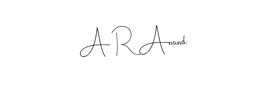 Also we have A R Anand name is the best signature style. Create professional handwritten signature collection using Andilay-7BmLP autograph style. A R Anand signature style 4 images and pictures png