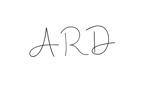 Design your own signature with our free online signature maker. With this signature software, you can create a handwritten (Andilay-7BmLP) signature for name A R D. A R D signature style 4 images and pictures png