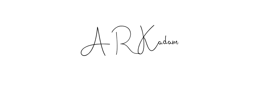 Best and Professional Signature Style for A R Kadam. Andilay-7BmLP Best Signature Style Collection. A R Kadam signature style 4 images and pictures png