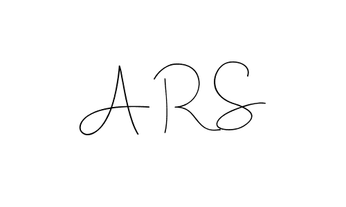 Make a beautiful signature design for name A R S. With this signature (Andilay-7BmLP) style, you can create a handwritten signature for free. A R S signature style 4 images and pictures png