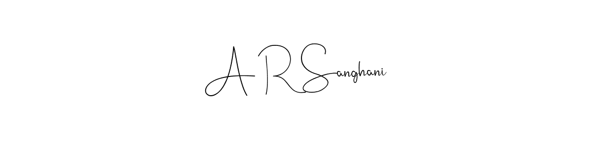 How to Draw A R Sanghani signature style? Andilay-7BmLP is a latest design signature styles for name A R Sanghani. A R Sanghani signature style 4 images and pictures png