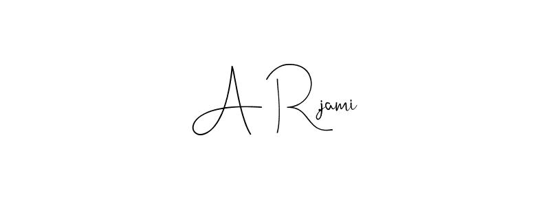 Once you've used our free online signature maker to create your best signature Andilay-7BmLP style, it's time to enjoy all of the benefits that A R.jami name signing documents. A R.jami signature style 4 images and pictures png