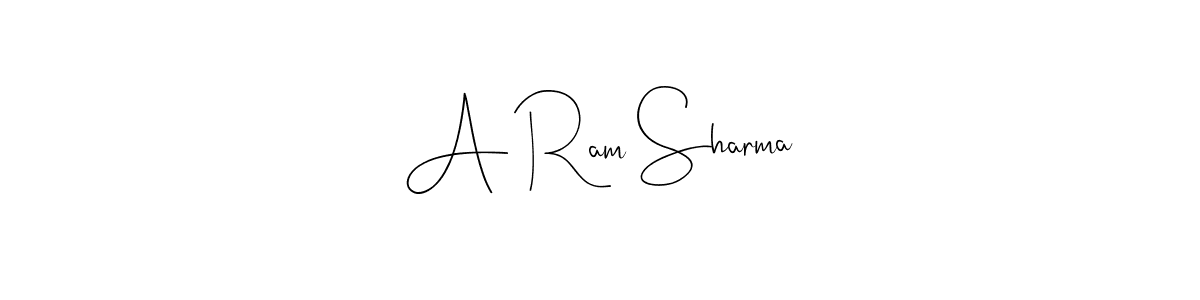 It looks lik you need a new signature style for name A Ram Sharma. Design unique handwritten (Andilay-7BmLP) signature with our free signature maker in just a few clicks. A Ram Sharma signature style 4 images and pictures png