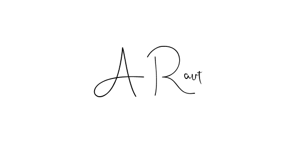Also You can easily find your signature by using the search form. We will create A Raut name handwritten signature images for you free of cost using Andilay-7BmLP sign style. A Raut signature style 4 images and pictures png
