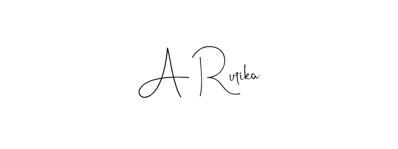 How to Draw A Rutika signature style? Andilay-7BmLP is a latest design signature styles for name A Rutika. A Rutika signature style 4 images and pictures png