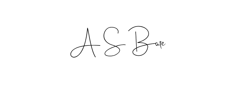 It looks lik you need a new signature style for name A S Bate. Design unique handwritten (Andilay-7BmLP) signature with our free signature maker in just a few clicks. A S Bate signature style 4 images and pictures png