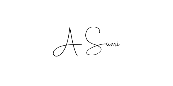 The best way (Andilay-7BmLP) to make a short signature is to pick only two or three words in your name. The name A Sami include a total of six letters. For converting this name. A Sami signature style 4 images and pictures png