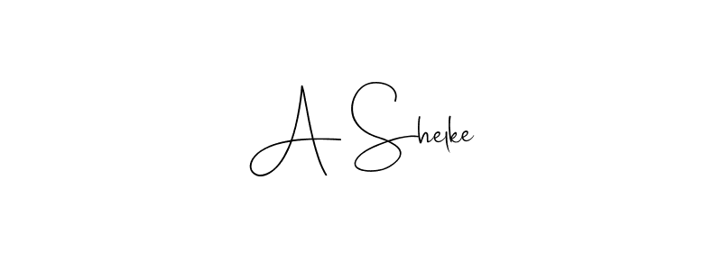 Create a beautiful signature design for name A Shelke. With this signature (Andilay-7BmLP) fonts, you can make a handwritten signature for free. A Shelke signature style 4 images and pictures png