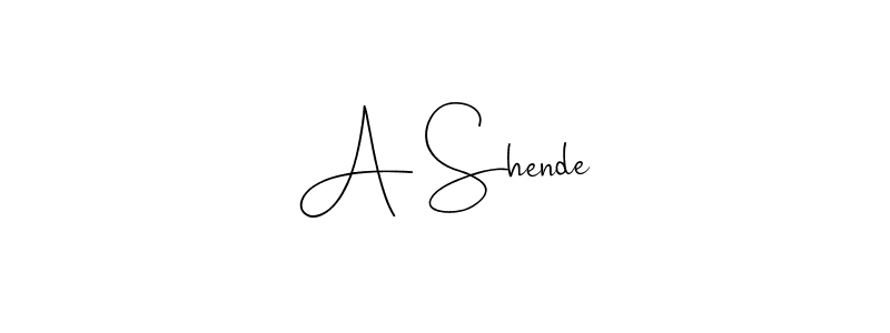 Once you've used our free online signature maker to create your best signature Andilay-7BmLP style, it's time to enjoy all of the benefits that A Shende name signing documents. A Shende signature style 4 images and pictures png