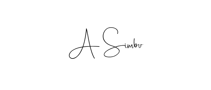 Check out images of Autograph of A Simbu name. Actor A Simbu Signature Style. Andilay-7BmLP is a professional sign style online. A Simbu signature style 4 images and pictures png