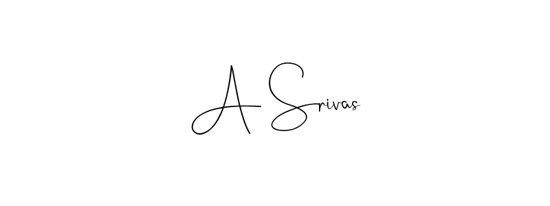 How to make A Srivas name signature. Use Andilay-7BmLP style for creating short signs online. This is the latest handwritten sign. A Srivas signature style 4 images and pictures png