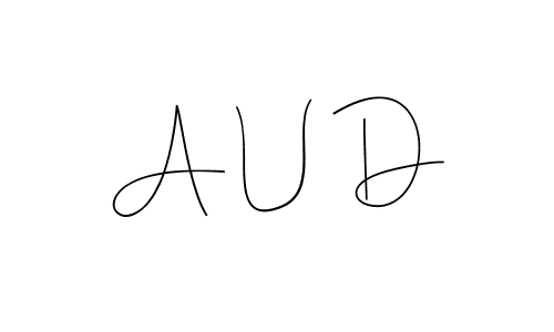 Similarly Andilay-7BmLP is the best handwritten signature design. Signature creator online .You can use it as an online autograph creator for name A U D. A U D signature style 4 images and pictures png