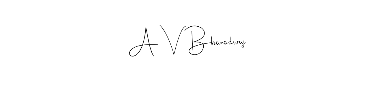 See photos of A V Bharadwaj official signature by Spectra . Check more albums & portfolios. Read reviews & check more about Andilay-7BmLP font. A V Bharadwaj signature style 4 images and pictures png