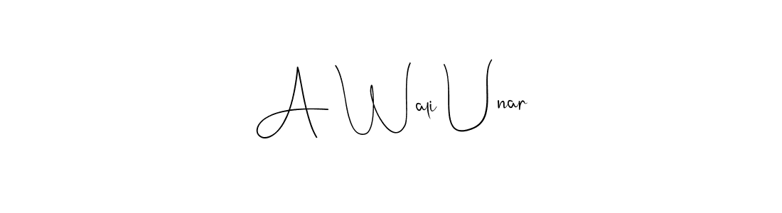 Similarly Andilay-7BmLP is the best handwritten signature design. Signature creator online .You can use it as an online autograph creator for name A Wali Unar. A Wali Unar signature style 4 images and pictures png