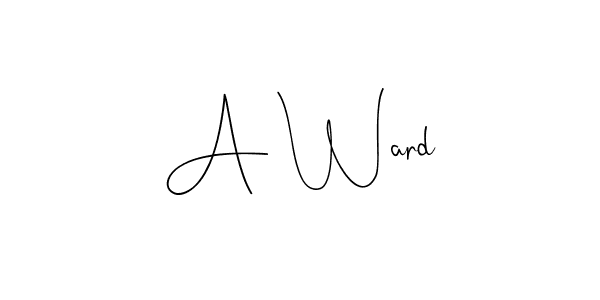 Here are the top 10 professional signature styles for the name A Ward. These are the best autograph styles you can use for your name. A Ward signature style 4 images and pictures png