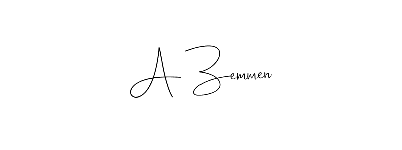 How to Draw A Zemmen signature style? Andilay-7BmLP is a latest design signature styles for name A Zemmen. A Zemmen signature style 4 images and pictures png