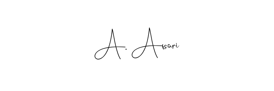 It looks lik you need a new signature style for name A. Afsari. Design unique handwritten (Andilay-7BmLP) signature with our free signature maker in just a few clicks. A. Afsari signature style 4 images and pictures png