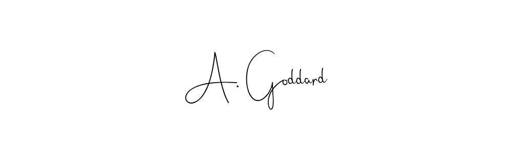 Similarly Andilay-7BmLP is the best handwritten signature design. Signature creator online .You can use it as an online autograph creator for name A. Goddard. A. Goddard signature style 4 images and pictures png