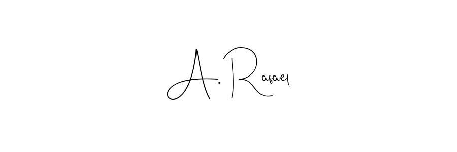 Design your own signature with our free online signature maker. With this signature software, you can create a handwritten (Andilay-7BmLP) signature for name A. Rafael. A. Rafael signature style 4 images and pictures png
