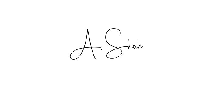 Similarly Andilay-7BmLP is the best handwritten signature design. Signature creator online .You can use it as an online autograph creator for name A. Shah. A. Shah signature style 4 images and pictures png