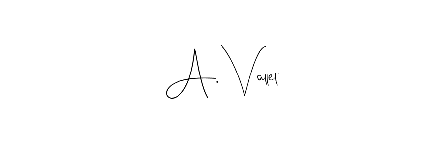 Once you've used our free online signature maker to create your best signature Andilay-7BmLP style, it's time to enjoy all of the benefits that A. Vallet name signing documents. A. Vallet signature style 4 images and pictures png
