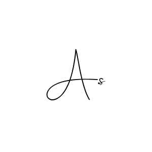 Create a beautiful signature design for name A.s. With this signature (Andilay-7BmLP) fonts, you can make a handwritten signature for free. A.s signature style 4 images and pictures png