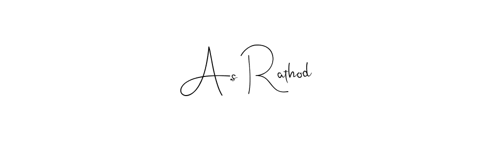 Once you've used our free online signature maker to create your best signature Andilay-7BmLP style, it's time to enjoy all of the benefits that A.s Rathod name signing documents. A.s Rathod signature style 4 images and pictures png