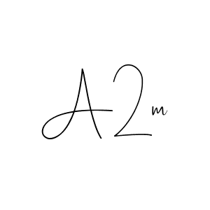 How to Draw A2m signature style? Andilay-7BmLP is a latest design signature styles for name A2m. A2m signature style 4 images and pictures png