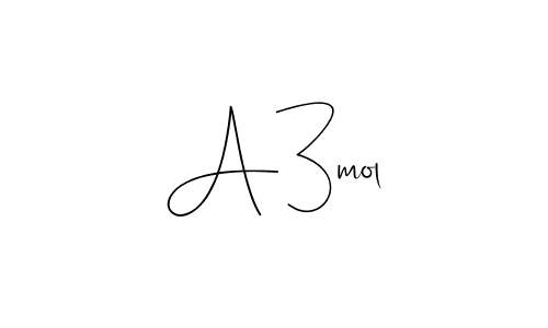 How to Draw A3mol signature style? Andilay-7BmLP is a latest design signature styles for name A3mol. A3mol signature style 4 images and pictures png