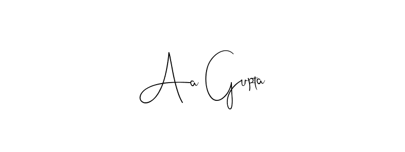 Best and Professional Signature Style for Aa Gupta. Andilay-7BmLP Best Signature Style Collection. Aa Gupta signature style 4 images and pictures png