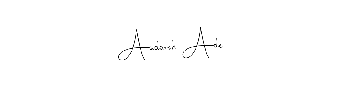 See photos of Aadarsh Ade official signature by Spectra . Check more albums & portfolios. Read reviews & check more about Andilay-7BmLP font. Aadarsh Ade signature style 4 images and pictures png