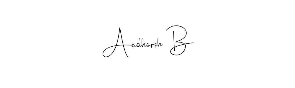 Here are the top 10 professional signature styles for the name Aadharsh B. These are the best autograph styles you can use for your name. Aadharsh B signature style 4 images and pictures png