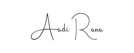Download transparent PNG signature for name Aadi Rana styled with Andilay-7BmLP font. Ready to paste directly into PDF and Word agreements. Aadi Rana signature style 4 images and pictures png