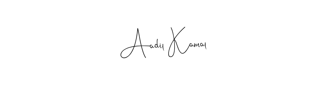 Make a short Aadil Kamal signature style. Manage your documents anywhere anytime using Andilay-7BmLP. Create and add eSignatures, submit forms, share and send files easily. Aadil Kamal signature style 4 images and pictures png