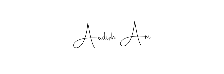 Once you've used our free online signature maker to create your best signature Andilay-7BmLP style, it's time to enjoy all of the benefits that Aadish Am name signing documents. Aadish Am signature style 4 images and pictures png