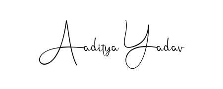 Get an exclusive digital autograph for Aaditya Yadav. The Andilay-7BmLP typeface captures the charm of real penmanship on paper. Aaditya Yadav signature style 4 images and pictures png