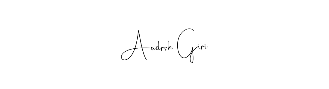 Here are the top 10 professional signature styles for the name Aadrsh Giri. These are the best autograph styles you can use for your name. Aadrsh Giri signature style 4 images and pictures png