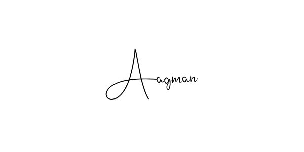 Also we have Aagman name is the best signature style. Create professional handwritten signature collection using Andilay-7BmLP autograph style. Aagman signature style 4 images and pictures png