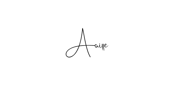 Here are the top 10 professional signature styles for the name Aaille. These are the best autograph styles you can use for your name. Aaille signature style 4 images and pictures png