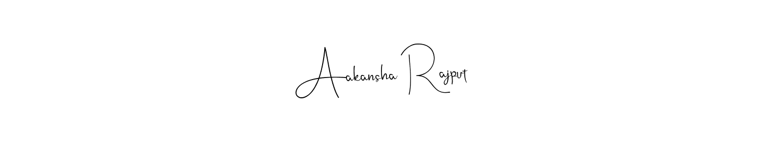 This is the best signature style for the Aakansha Rajput name. Also you like these signature font (Andilay-7BmLP). Mix name signature. Aakansha Rajput signature style 4 images and pictures png