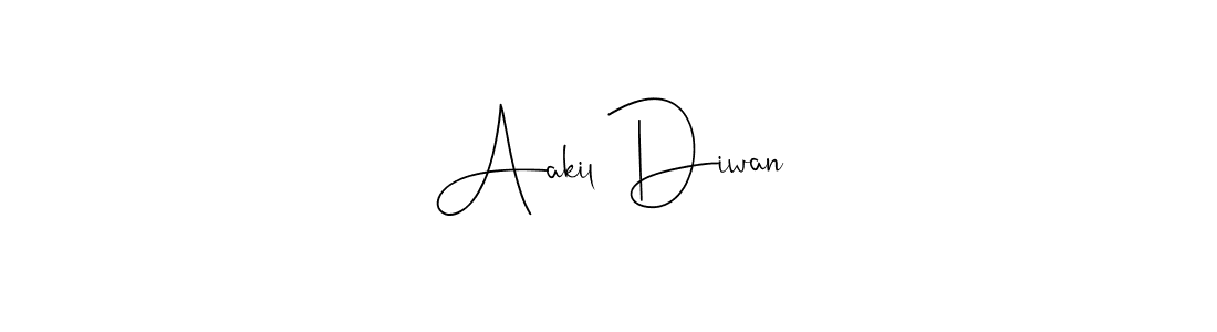 You should practise on your own different ways (Andilay-7BmLP) to write your name (Aakil Diwan) in signature. don't let someone else do it for you. Aakil Diwan signature style 4 images and pictures png