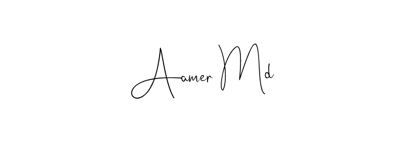 Once you've used our free online signature maker to create your best signature Andilay-7BmLP style, it's time to enjoy all of the benefits that Aamer Md name signing documents. Aamer Md signature style 4 images and pictures png